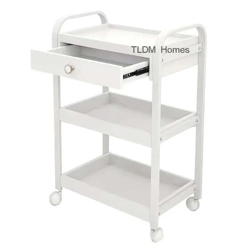 Trolley Beauty Salon Salon Tool Car Barbershop Carrello Salon Trolley Multifunction Bedroom Attrezzi Metal Beauty Furniture ZT