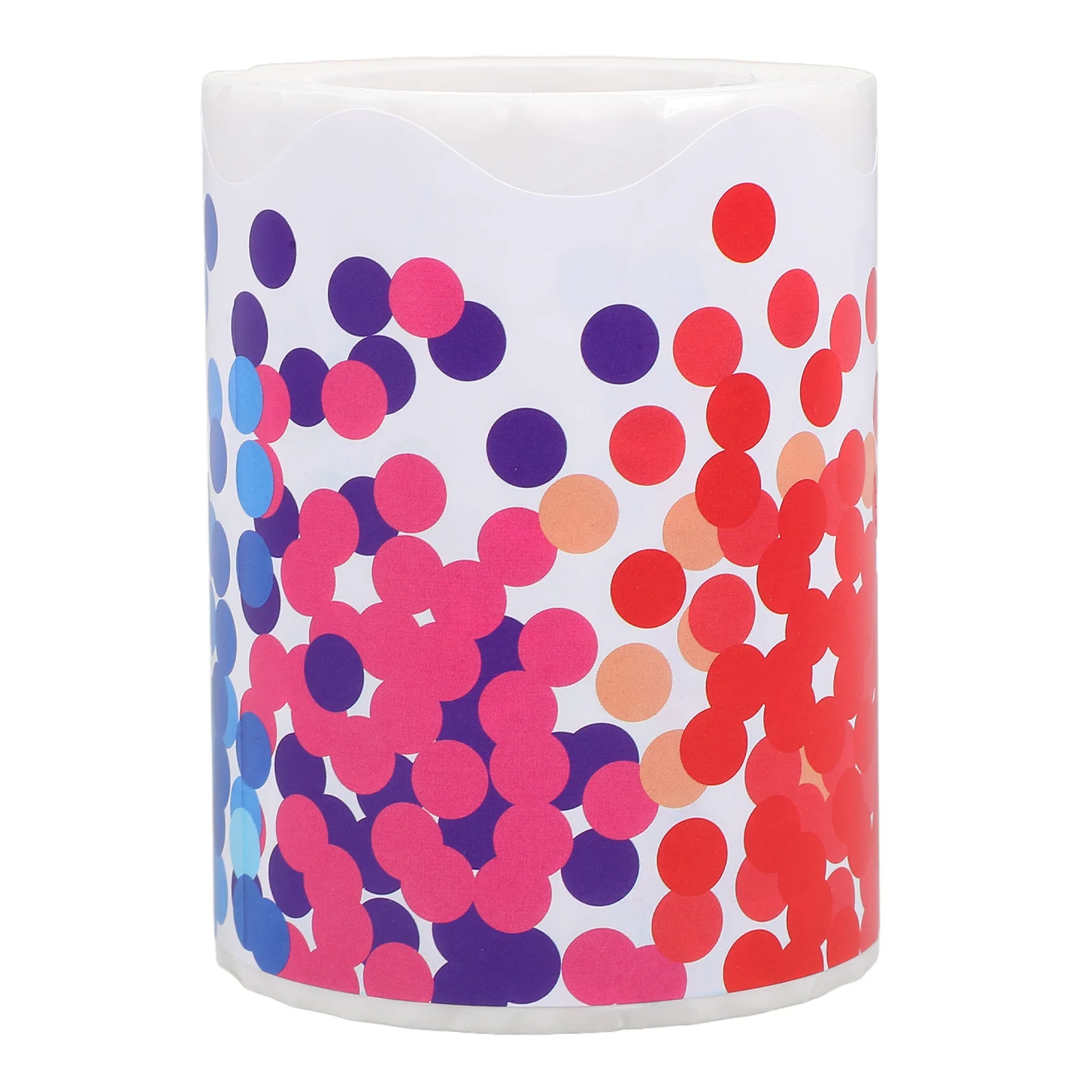 

1 Roll Colorful Dot Stickers Blackboard Border Trim Self-Adhesive Bulletin Board Decor Classroom Wall Stickers Wear-Resistant