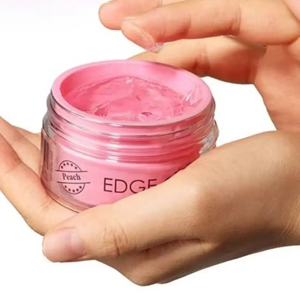 2.82Oz Beard Edge Control Wax with Castor Oil Fruity Scent Hair Styling Gel Non-Greasy Strong Hold Edge Control Gel