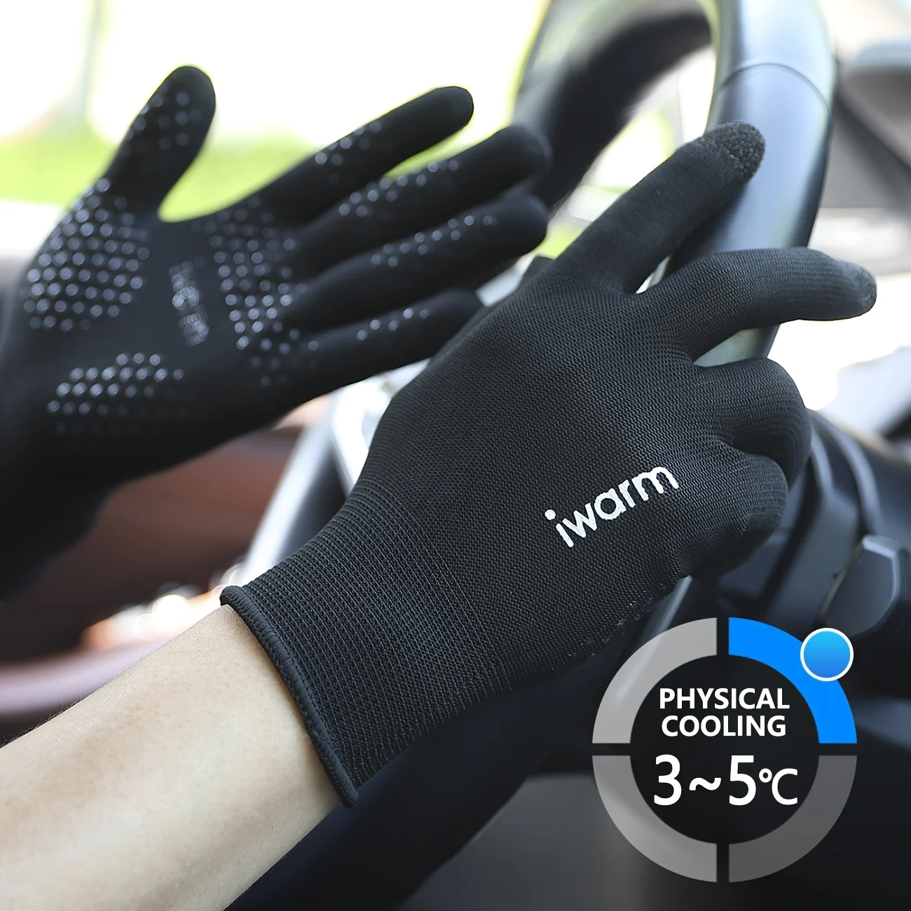 1 Paar hochwertige Touchscreen-Handschuhe aus leichtem und atmungsaktivem Material, perfekt für Radfahren im Freien