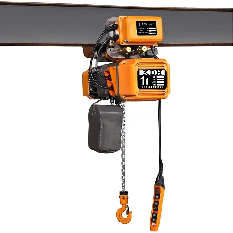 1 Ton 1500W Electric Chain Hoist Industrial Lifting Equipment