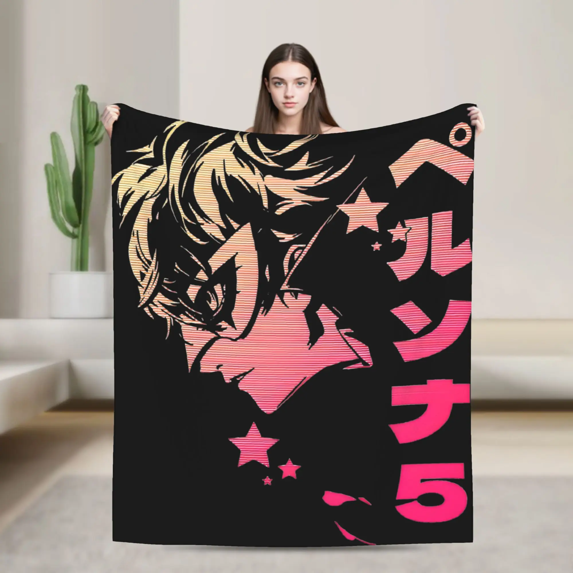 The Phantom Thieves Blankets Fleece Summer Air Conditioning Persona Warm Throw Blanket for Bed Outdoor Bedspreads