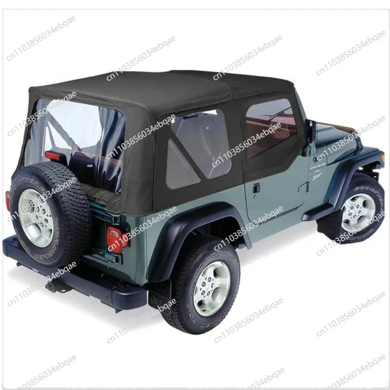 For Soft Top with Tinted Windows with Door Skins 97-06 Jeep Wrangler