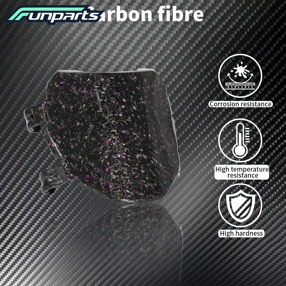 لوحة رقم ترخيص الدراجة النارية من ألياف الكربون لـ Talaria Sting Surron Lightbee S X ملحقات الدراجة الكهربائية Funparts