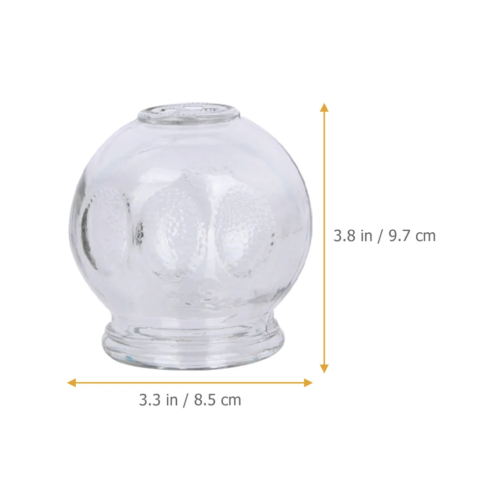 

6 шт. банки для аппарата, чашки, стеклянный огонь, прозрачный массажный комплект, домашний пылесос