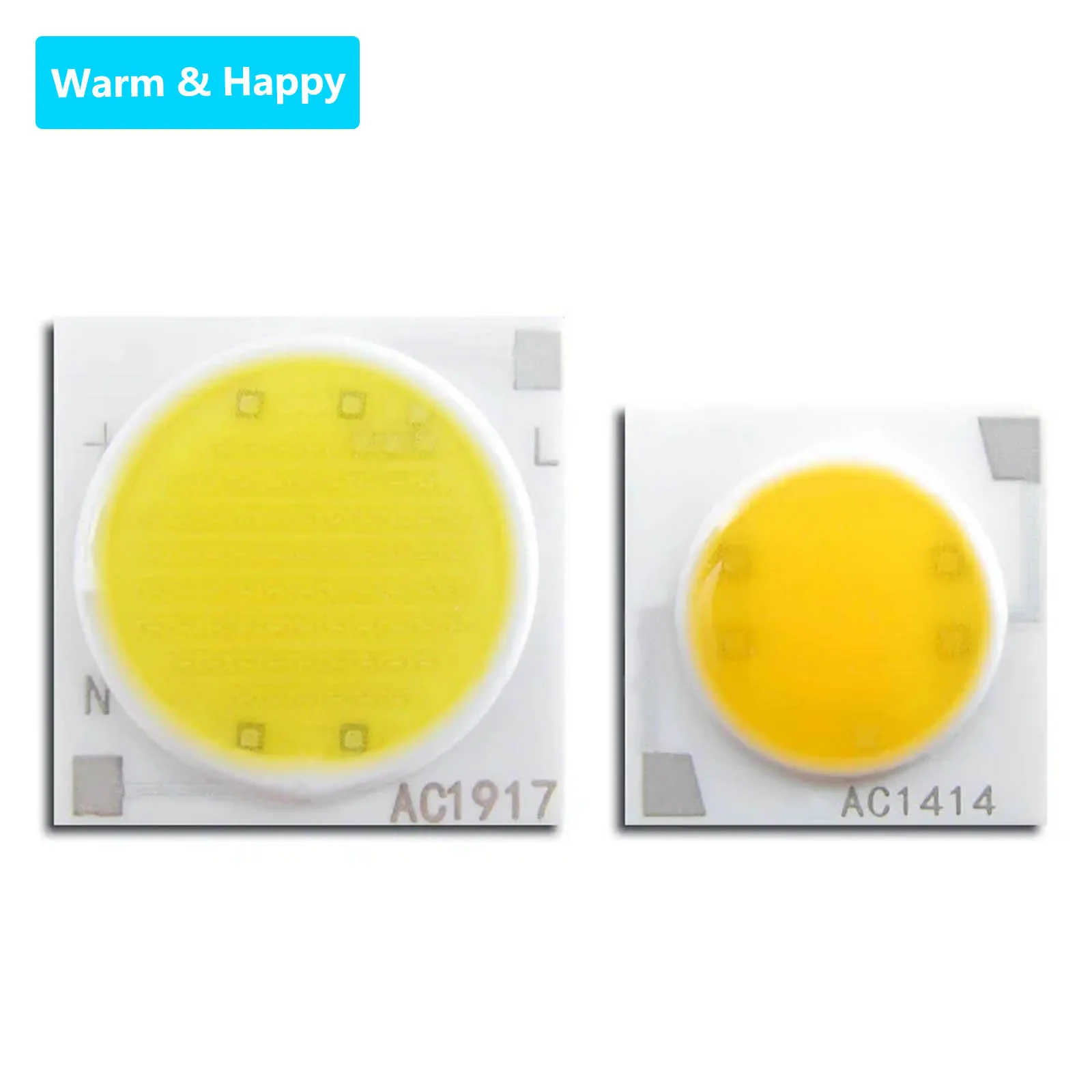 Ceramics Base LED COB Chip Bulb 3W 5W 7W 9W 12W 15W 20W 30W 50W AC220V Smart IC Diode For FloodLight Spotlight Downlight DIY LED