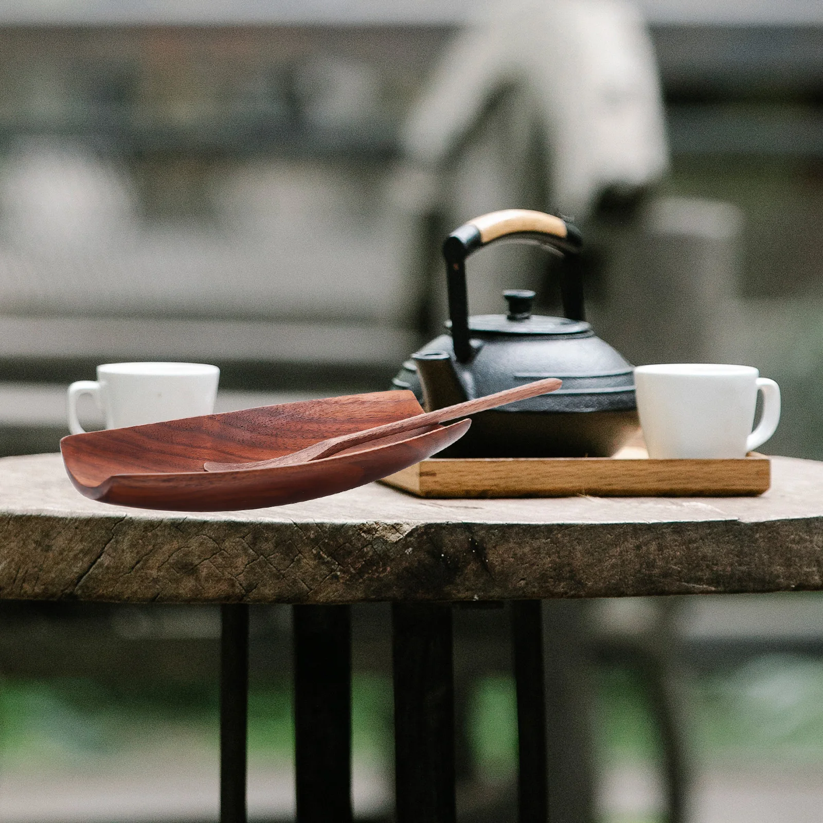 

1Set Chinese Tea Ceremony Utensils Wooden Multifunctional Tools Accessory Set for Home Gift Tea Spoon Scoop Shovel