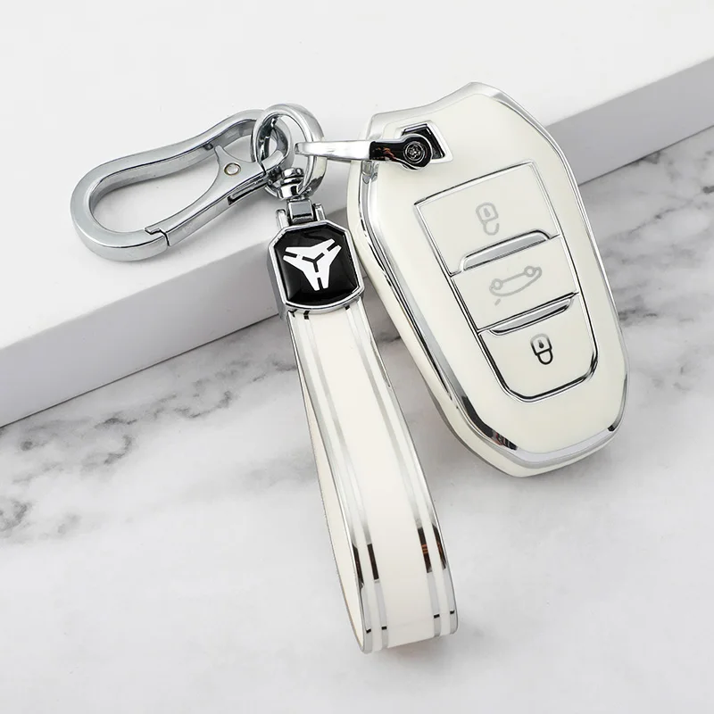 

Новый чехол из ТПУ для автомобильного дистанционного ключа для Peugeot 308 408 508 2008 3008 4008 5008 Citroen C4 C4L C6 C3-XR Picasso DS3 DS4 DS5