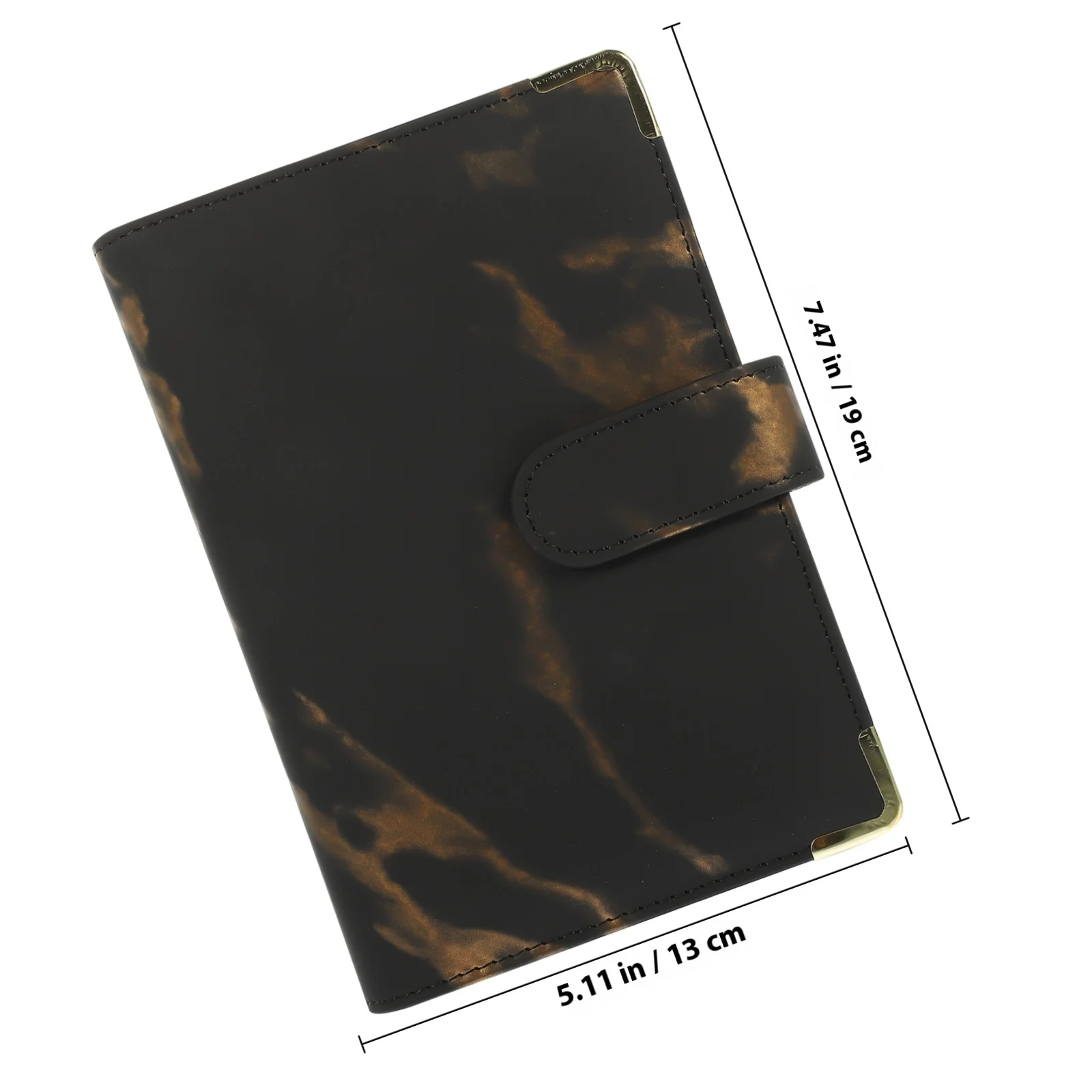 A6 Binder Cover PU Lightweight Anti Slip Notepad Protective Shell PU Binder Cover Decorative Notepad Shell