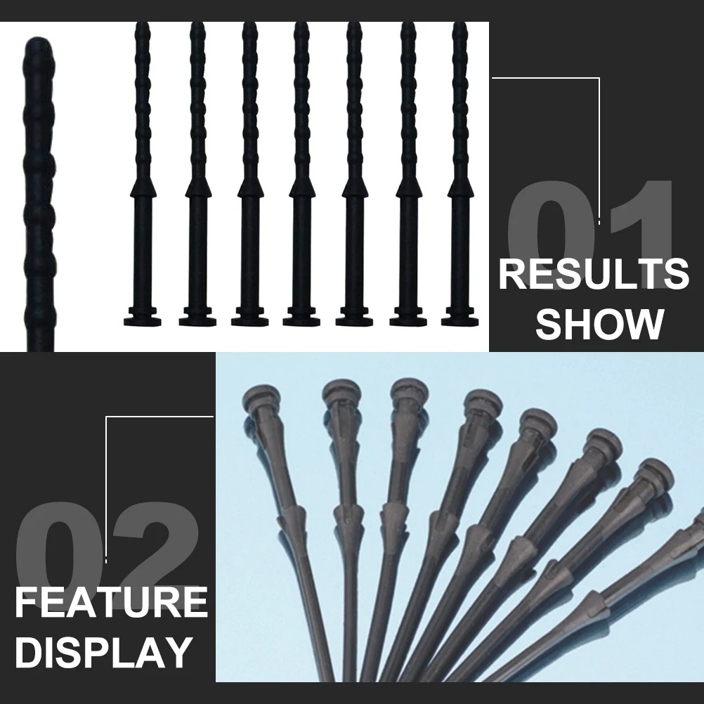 

20PCS Fan Installation Screw for Computer Case Cooling Noise Reduction Vibration Absorber Rubber Long Screw Easy Install Anti