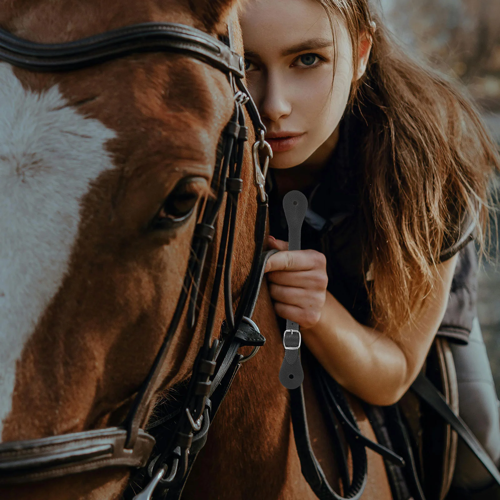 2 peças cinto de equitação esporas acessórios de cowboy tiras de bota fivela homem solteiro