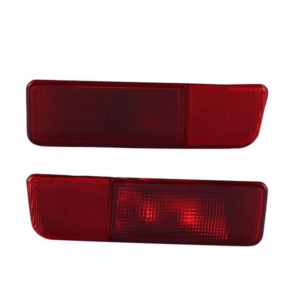 

1Pair Car Rear Bumper Fog Light Parking Warning Reflector Taillights Brake Lamp for Mitsubishi Pajero 2001 2002