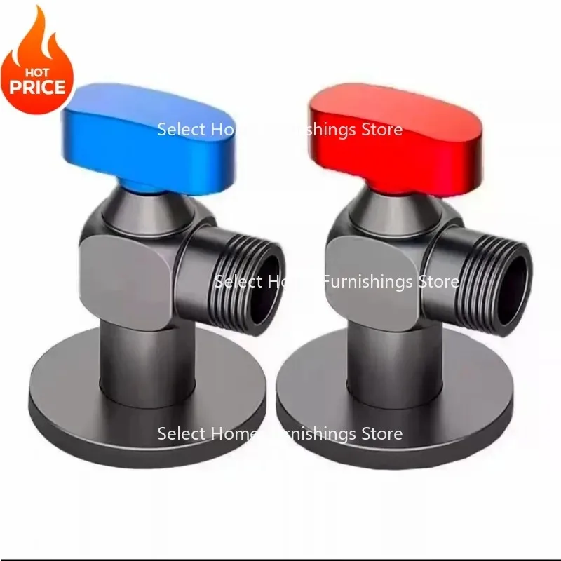 Suitable for Thickened All Copper Spherical Core Triangle Valve Water Heater Ball Valve 4-point Cold and Hot Valve