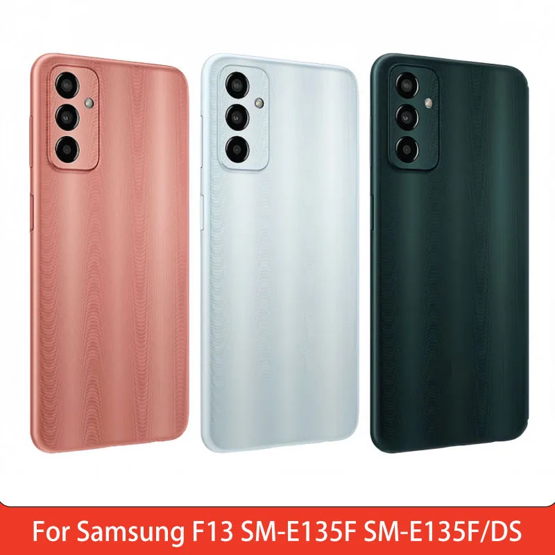 Battery Back Cover for Samsung Galaxy F13 SM-E135F SM-E135F/DS PC Material back cover Repair Replacement Part