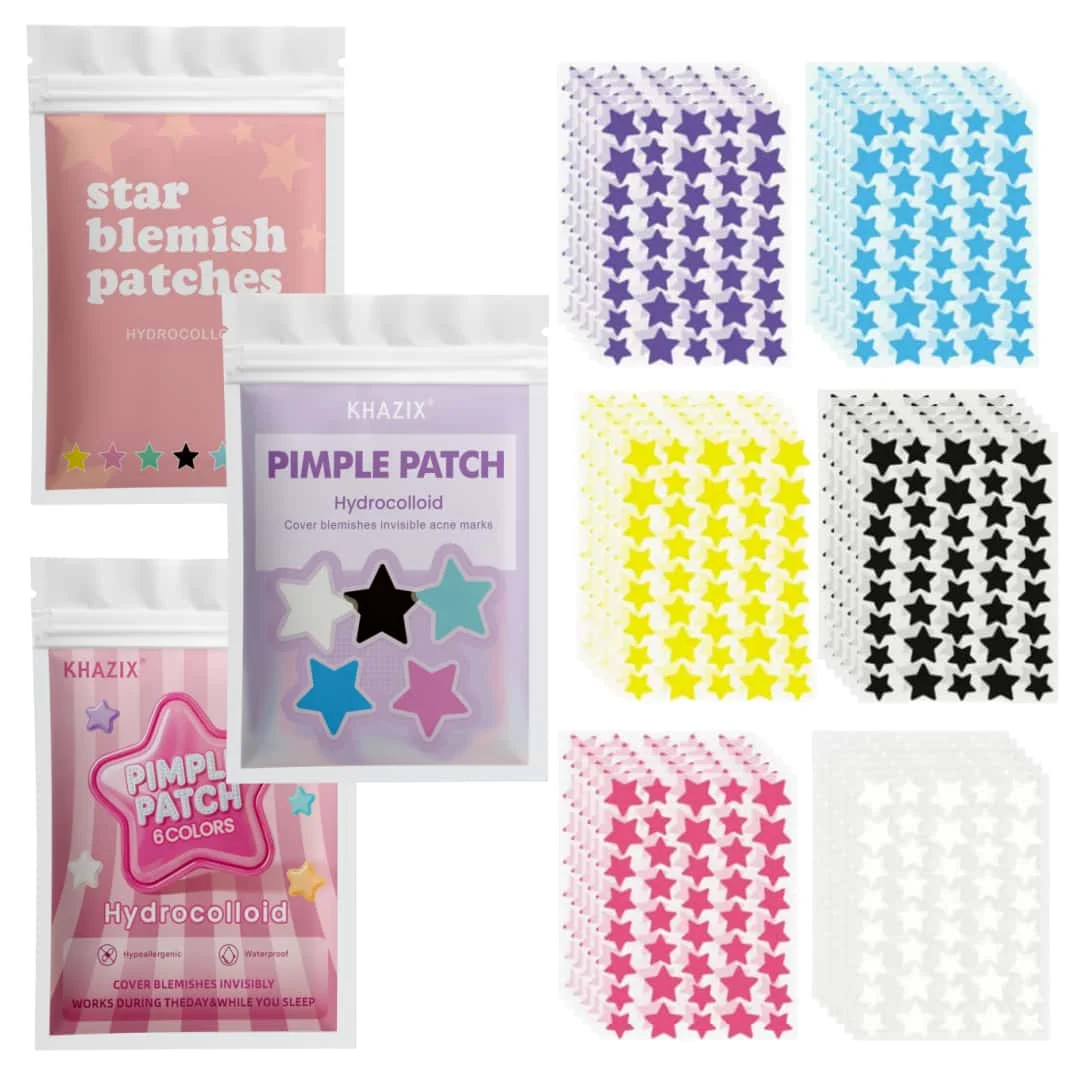 240pcs Star Pimple Patches For Face Hydrocolloid, Absorbing Cover, Tea Tree, Hydrocolloid Acne Patch, Cute Star Pimple Patch