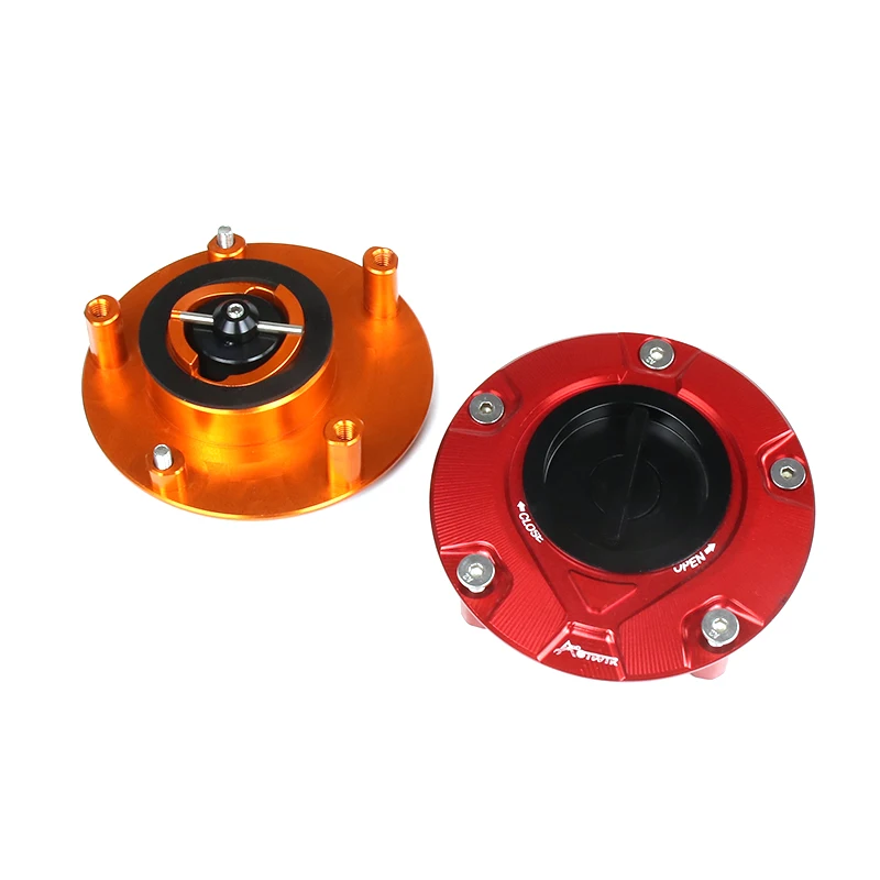 Keyless Motorcycle CNC Aluminum Fuel Gas Tank Cap Cover FOR QJMOTOR SRK 350 400 RR SRK350 SRK400 SRV300 SRV 300 KOVE 321RR 321R