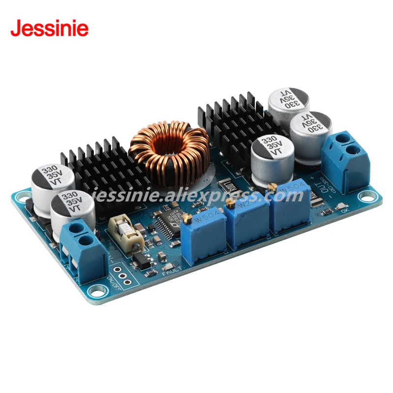 LTC3780 DC-DC Automatic Step Up Down Regulator Boost Buck Board 5-32V To 1V-30V 10A Charging Power Supply Module