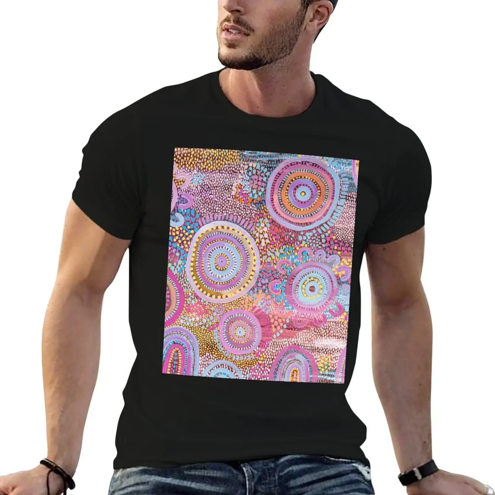 lets find seashells T-Shirt blacks cotton man t-shirts fitted t shirts for men