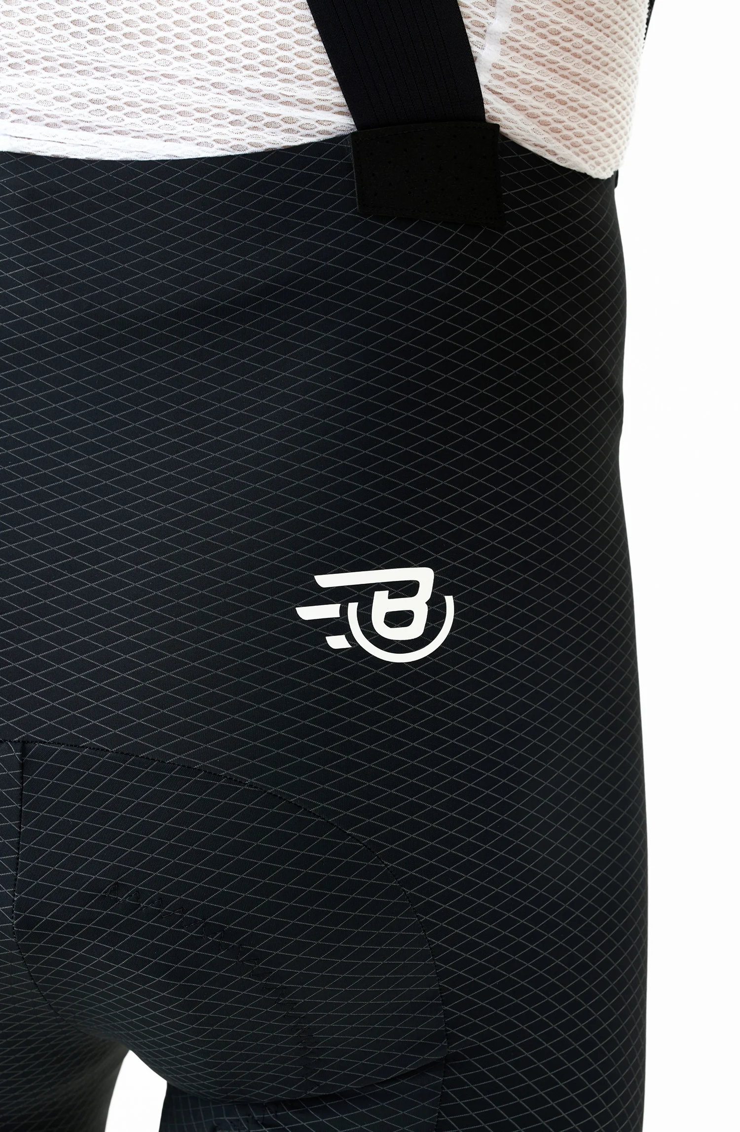 BCBE-ING 2026 Neue Herren-Radlerhose Pro-Level Rennrad-Leichtgewicht-Trägerhose mit 200kg/m³ Dichte Schwammpolsterung – Detail 14