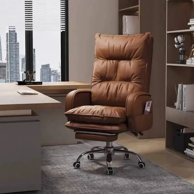 

Mobile Office Chairs Adjustable Executive Leather Adjustable Massage Gaming Chair Design Wheels Cadeira Gamer Office Furniture