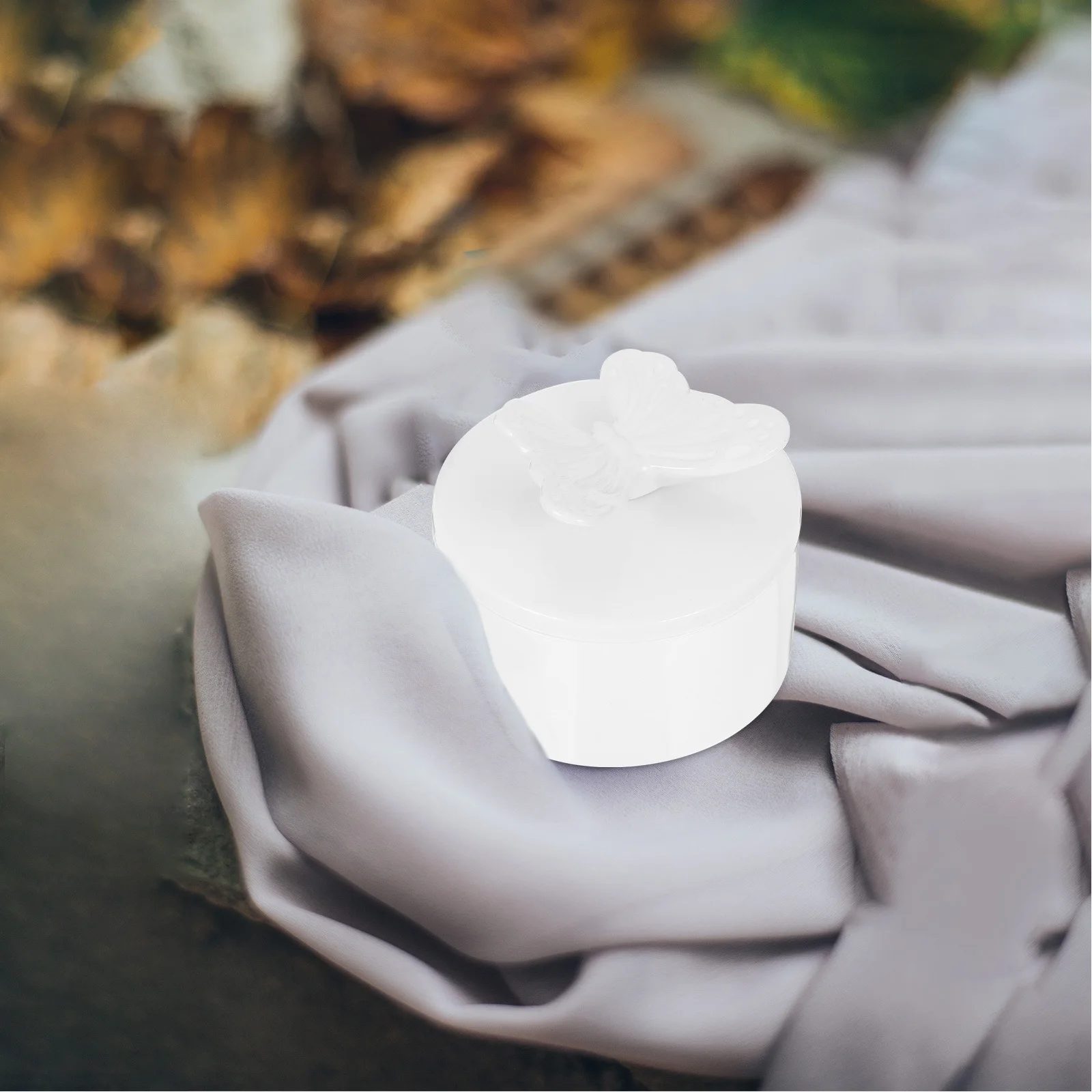 

Ceramic Jewelry Organizer Box Removable Lid Decorative Storage Case Jewelry Holder Trinket Box Home Decoration Gift