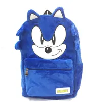 Speedy Squirrel Hedgehog Dual Shoulder Backpack Large Capacity Unisex PU Material School Bag Dual Layer Design Male Female Versi