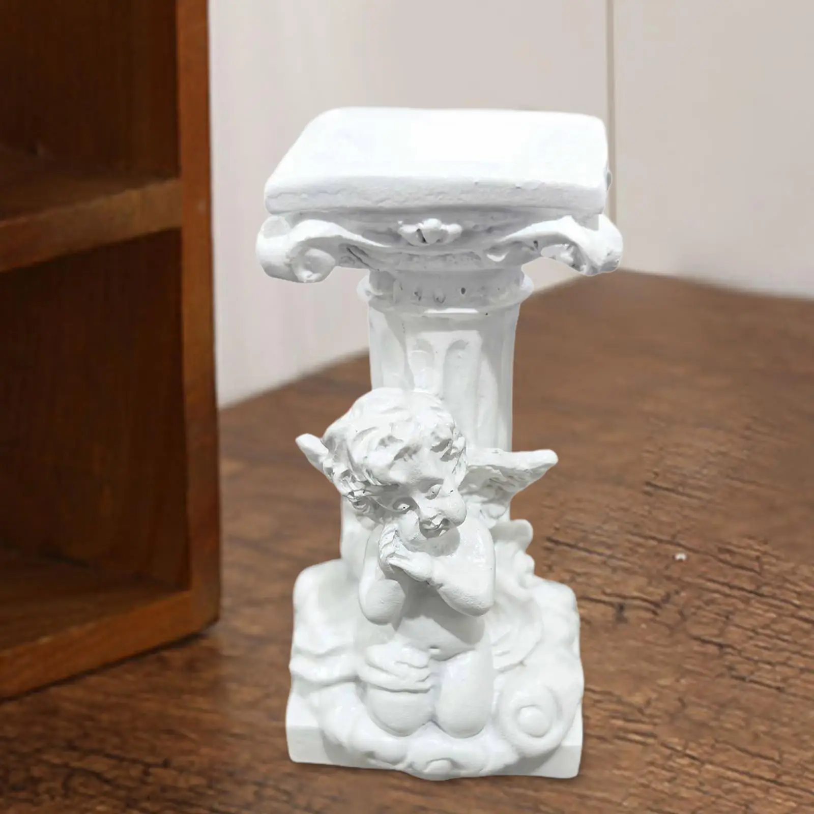 

Статуя ангела, художественный декор для двора, идеальный подарок, коллекционные предметы, уличная скульптура, украшение для лужайки для учебы, стол, дорожка, пейзаж, заднего двора