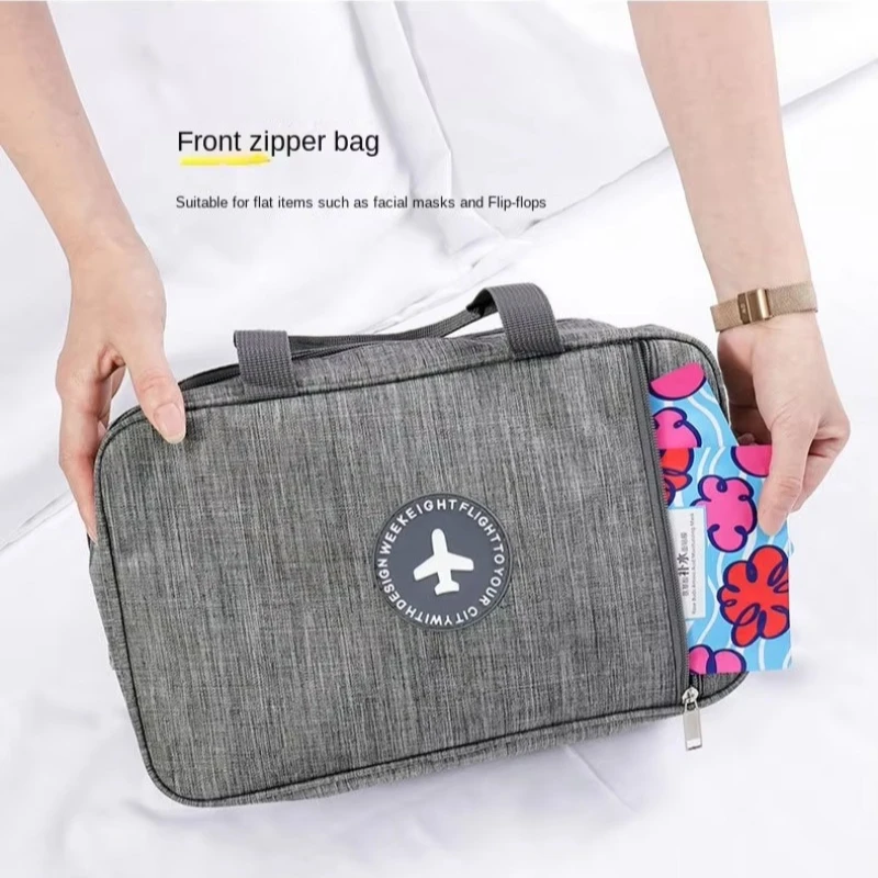 Large capacity dry and wet storage bag swimming handbag waterproof Swimsuit nylon storage pouch beach bag