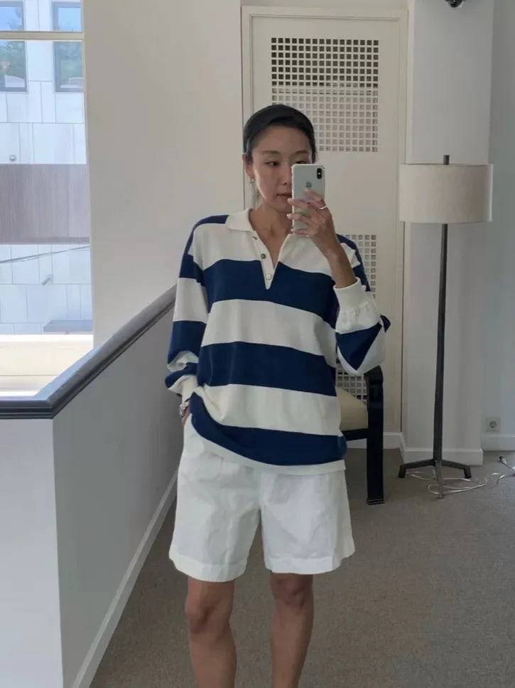 Lässige Baumwoll-Leinen-Arte-Hose für Damen, hohe Taille, lockere Passform, Fünfviertel-Länge, bequeme elastische Taille, Sommer-Freizeit-Artees