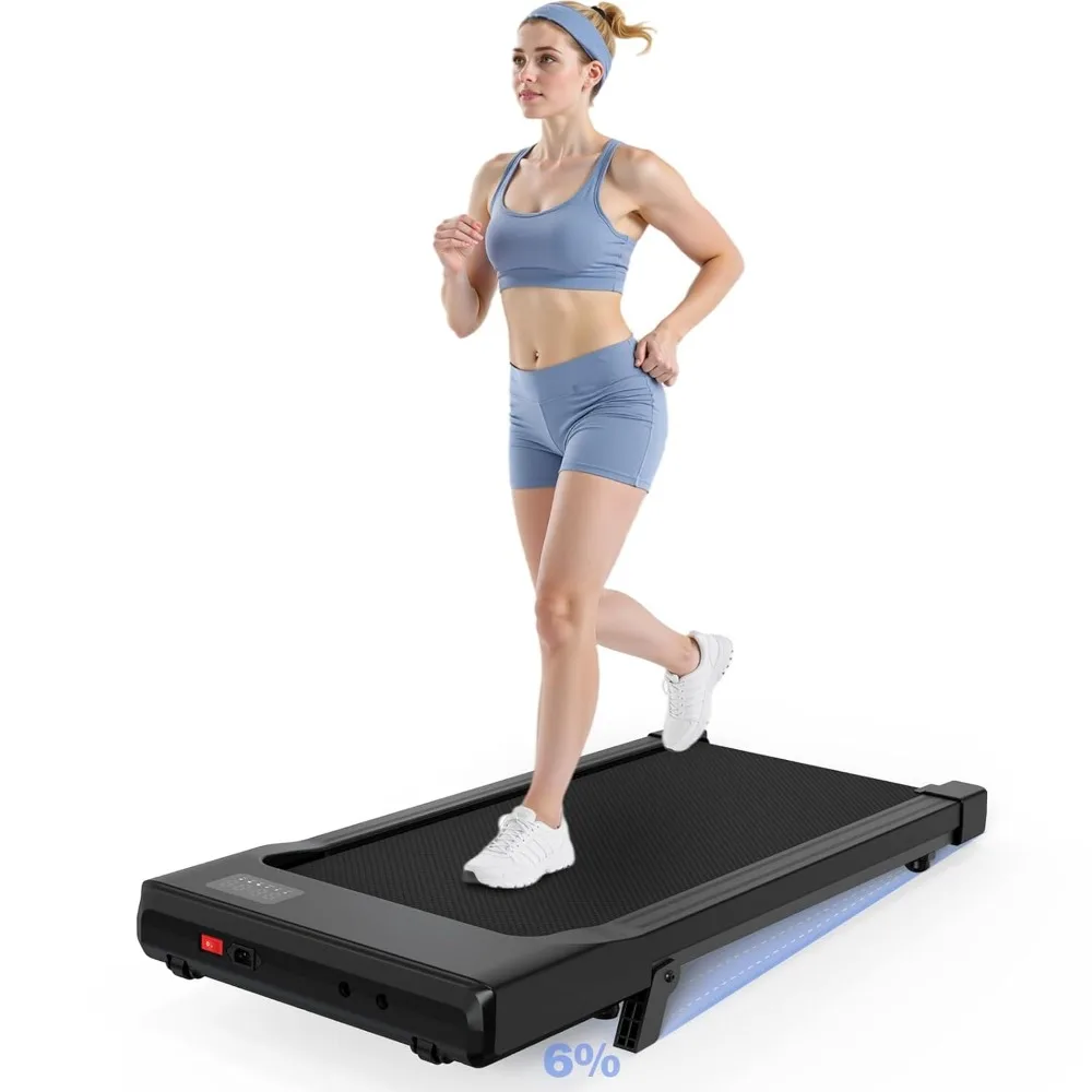 

Беговая дорожка Walking Pad с наклоном 6%, не требующая сборки, с приложением и пультом дистанционного управления, LED-дисплей, индивидуальная настройка