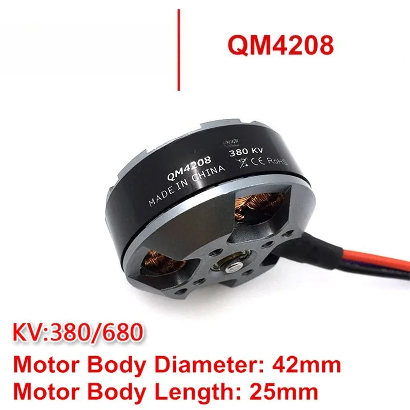 QX-MOTOR QM4208 380/680KV 3508 Brushless Motor For RC Remote Controlled Parts