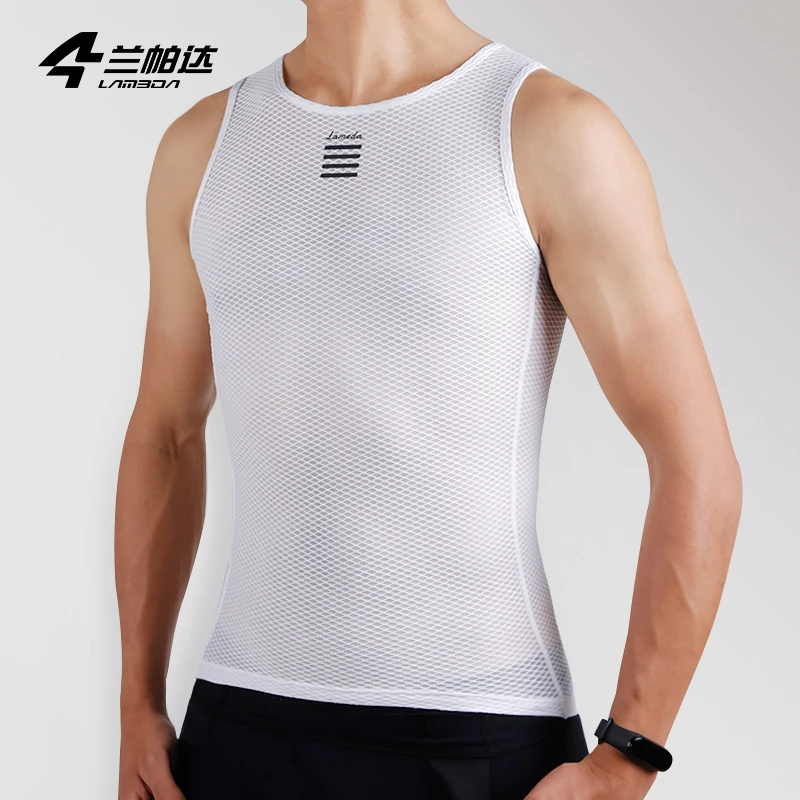 Lameda Cycling Vest Sweat-absorbing Sweat Shirt Underwear Thin Breathable Men's Bike Cycling Clothing Shirt Long Short Sleeves