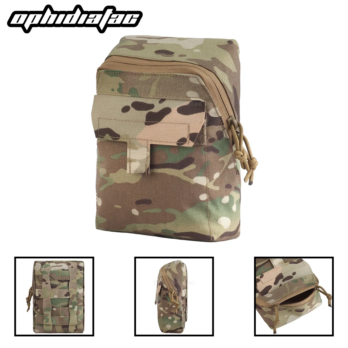 

Vest waist plate carrier bag Multi-function Molle storage bag Hunting map navigation bag Ammunition bag