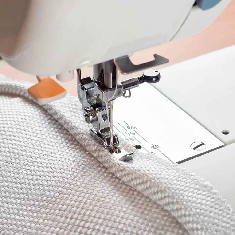 Zipper Presser 2 PCS/Set Foot Invisible Zipper Foot for Singer Brother Juki Low Shank Snap-On Sewing Machine Accessories