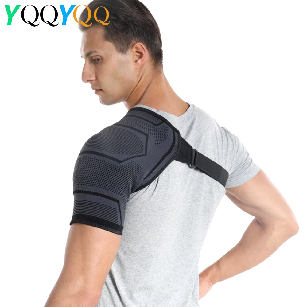 

1PCS Shoulder Brace - Support & Compression Sleeve for AC Joint Pain Relief - Arm Immobilizer Wrap, Stability Strap,for MenWomen