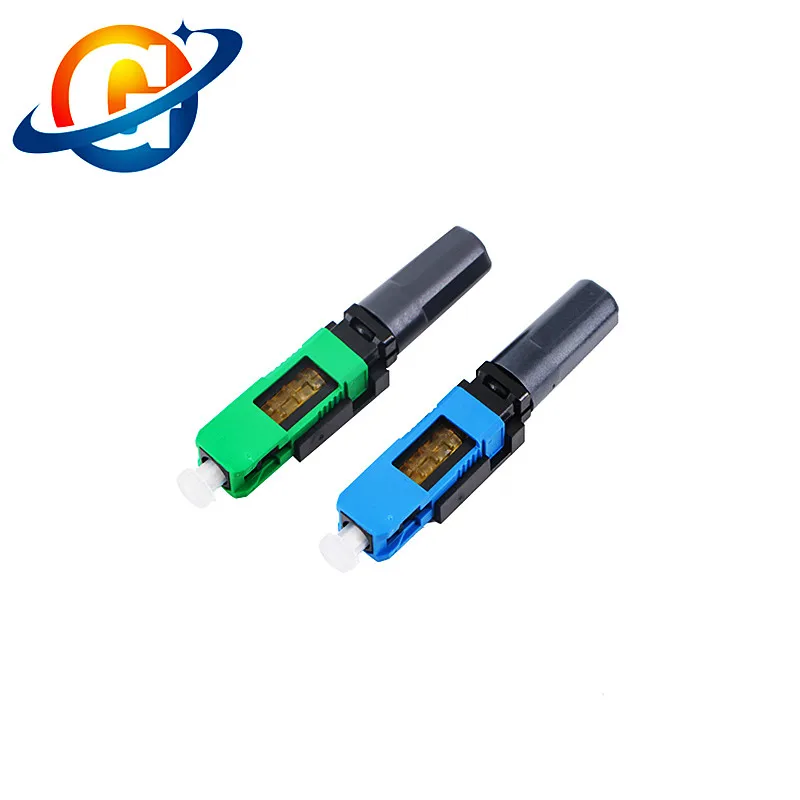 

100PCS/Lot Fast Connector FTTH Field Quick Assembly 52mm Conector Rapido SC5203 APC UPC Fast Connector