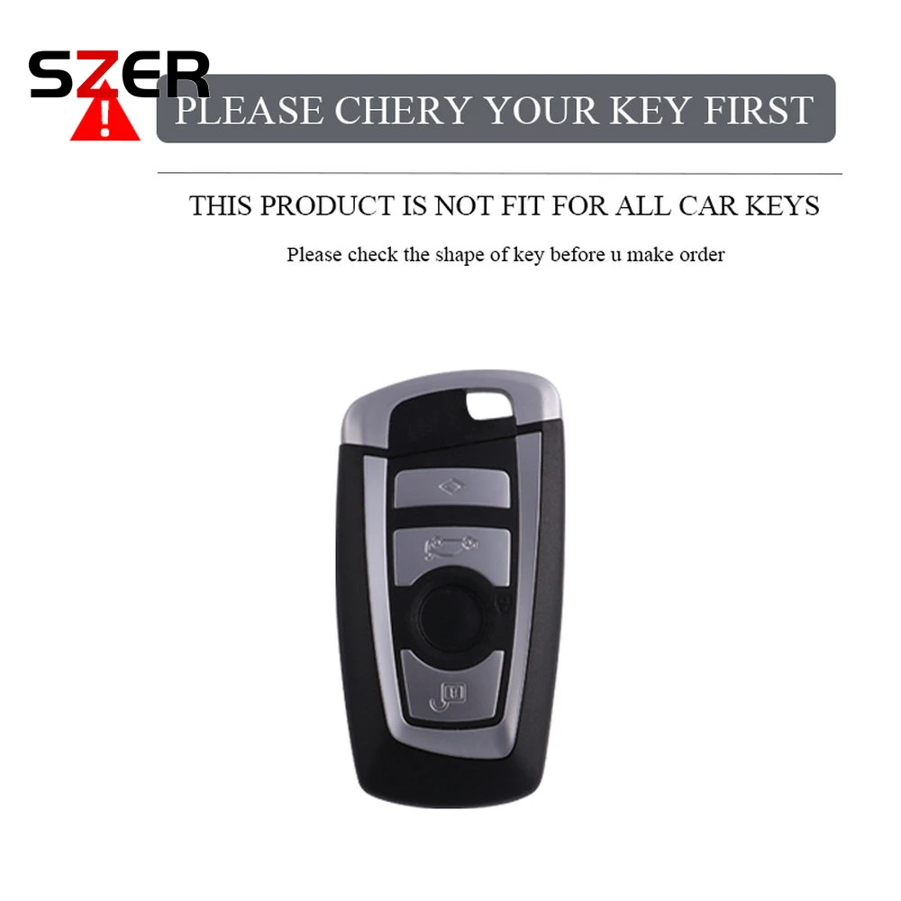 Gun Grey TPU Car Remote Key Case Cover Shell Fob For BMW 1 3 5 7 Series X1 X3 X4 X5 F10 F20 F30 F18 F25 M3 M4 E34 E36 Keyless