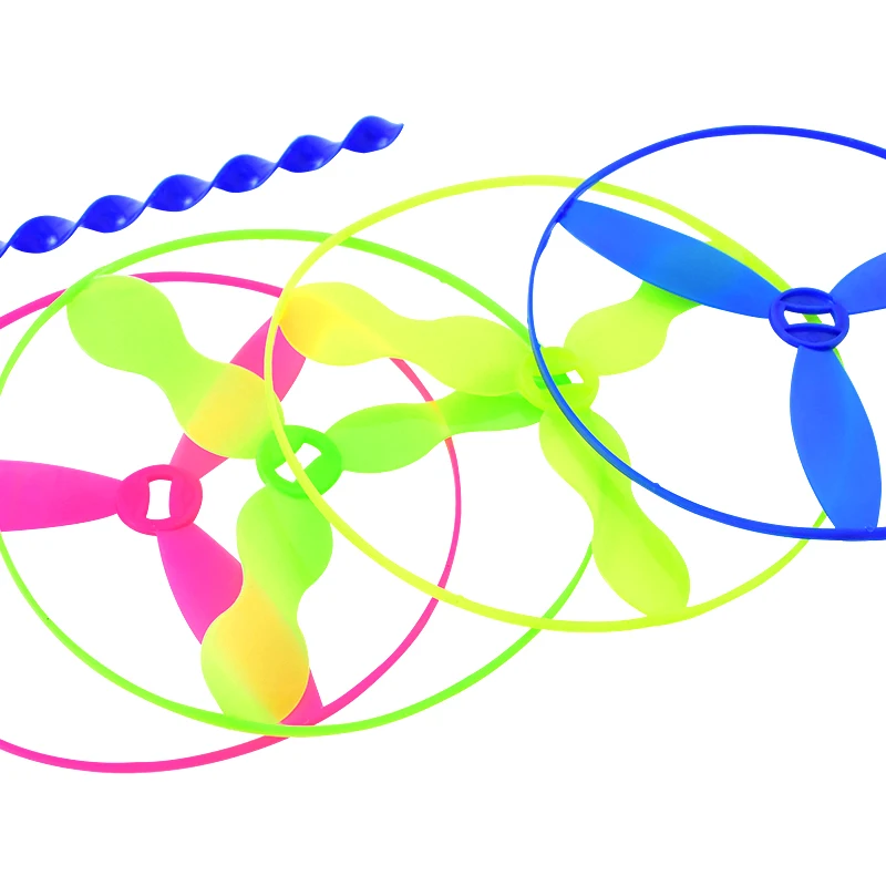 10-50 Stück Flying Disc Toys Twisty Untertassen Hubschrauber Kindergeburtstag Gastgeschenke Schulpreise Hochzeit Partyzubehör – Detail 6