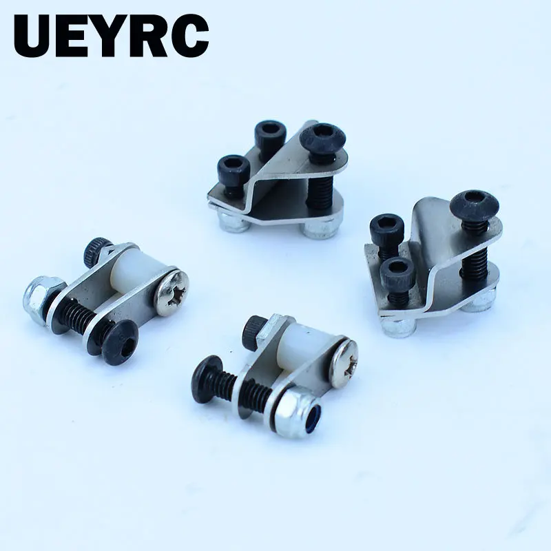 4pcs Original Factory Shock Suspension Lugs for 1/14 Tamiya RC Dump Truck Tipper SCANIA 770S VOLVO BENZ MAN TGX Car Accessories