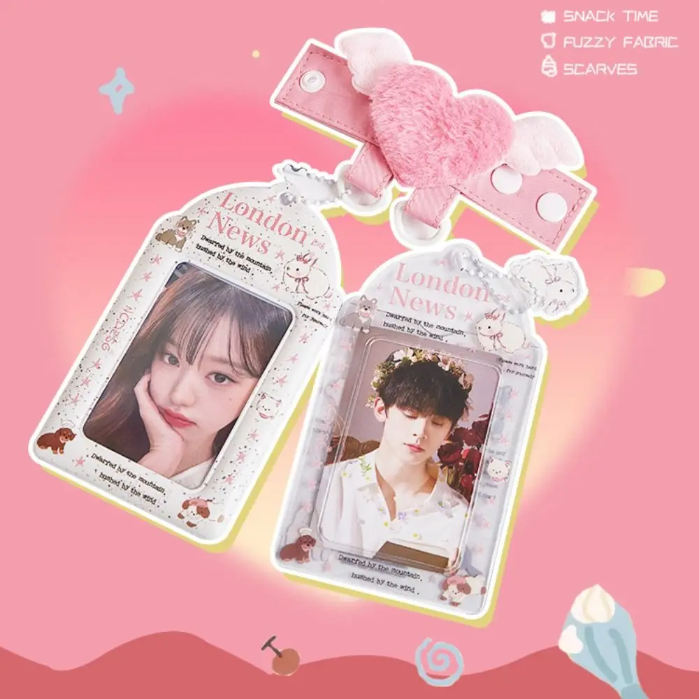 Cute Heart Bag Hanging Buckle Cloud Wing Ita Bag Buckle Love Transparent Bag Extender Buckle Decor Accessories