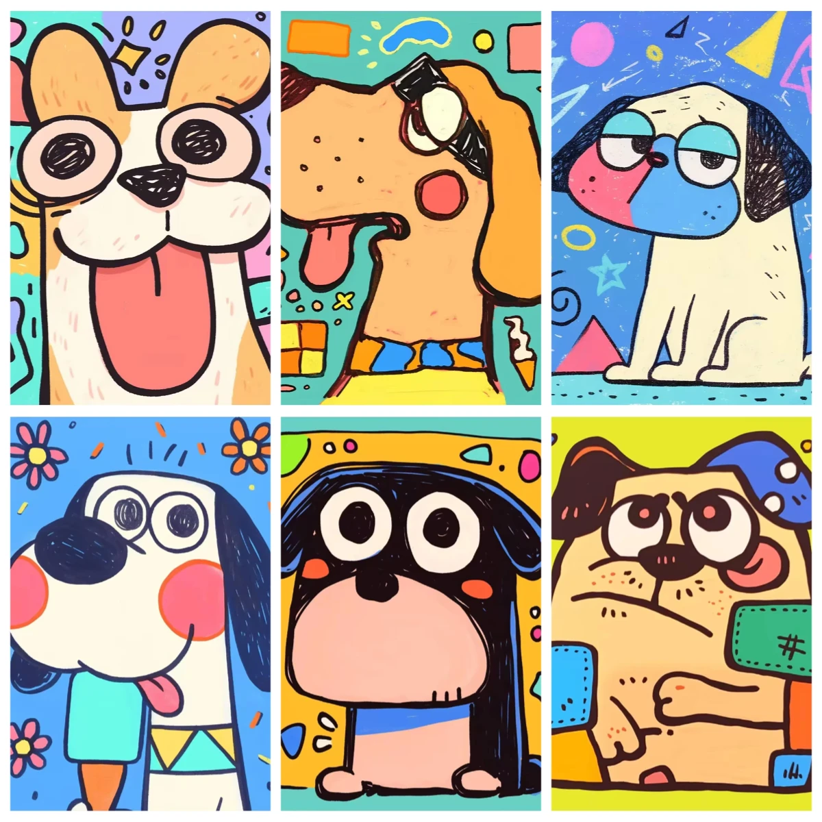 quebra-cabecas-de-500-1000-1200-2000-pecas-desenhos-animados-de-caes-engracados-para-atividades-em-familia-jogos-para-sala-de-jogos-quarto-decoracao-de-casa-e-presente