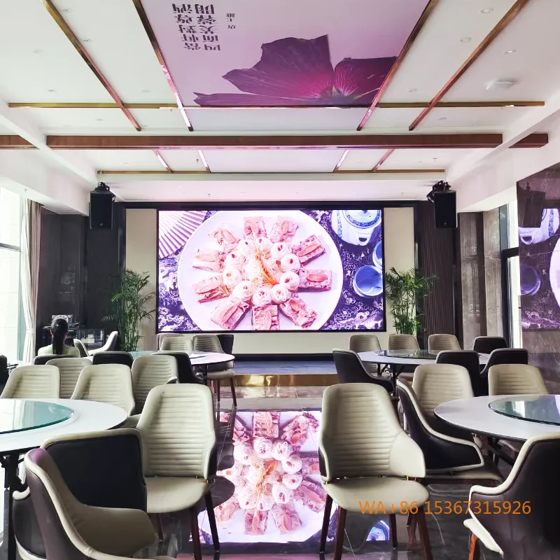 

Indoor Full Color LED Screen Easy Maintenance Display for Company Training Demonstration