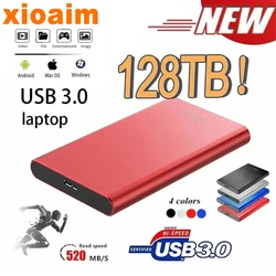 샤오미 고속 외장 하드 드라이브, 데스크탑 노트북용 저장 장치, USB3.0 SSD, 12TB, 16TB, 2TB, 4TB, 8TB