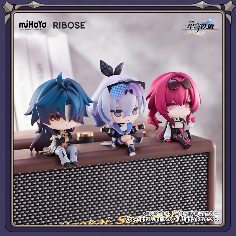 

IN STOCK RIBOSE Honkai Star Rail Jimee's Parlor Series Q Figure Set SilverWolf DanHeng Kafka Blade Fast Shipping