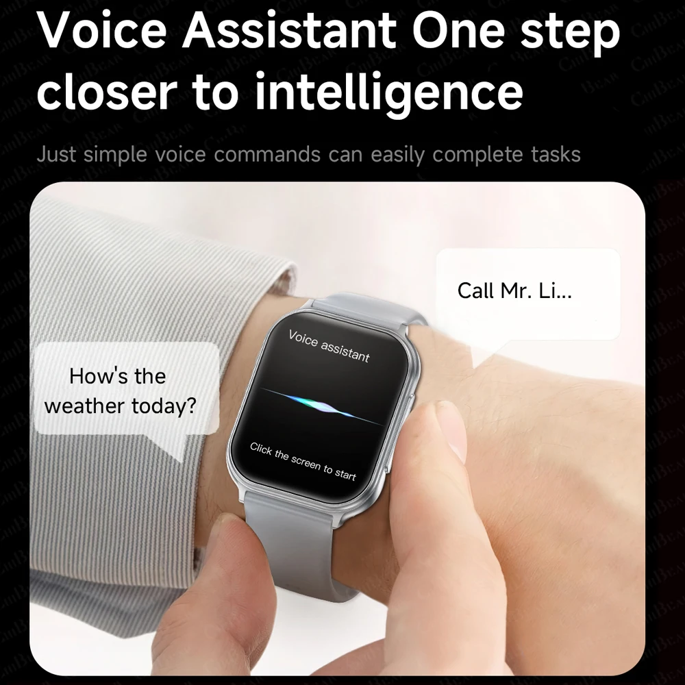 في الهواء الطلق العسكرية Smartwatch الرجال 700mAh بطارية بلوتوث دعوة 1.83 بوصة الدم الأكسجين سوار رياضي مقاوم للماء SmartWatch النساء