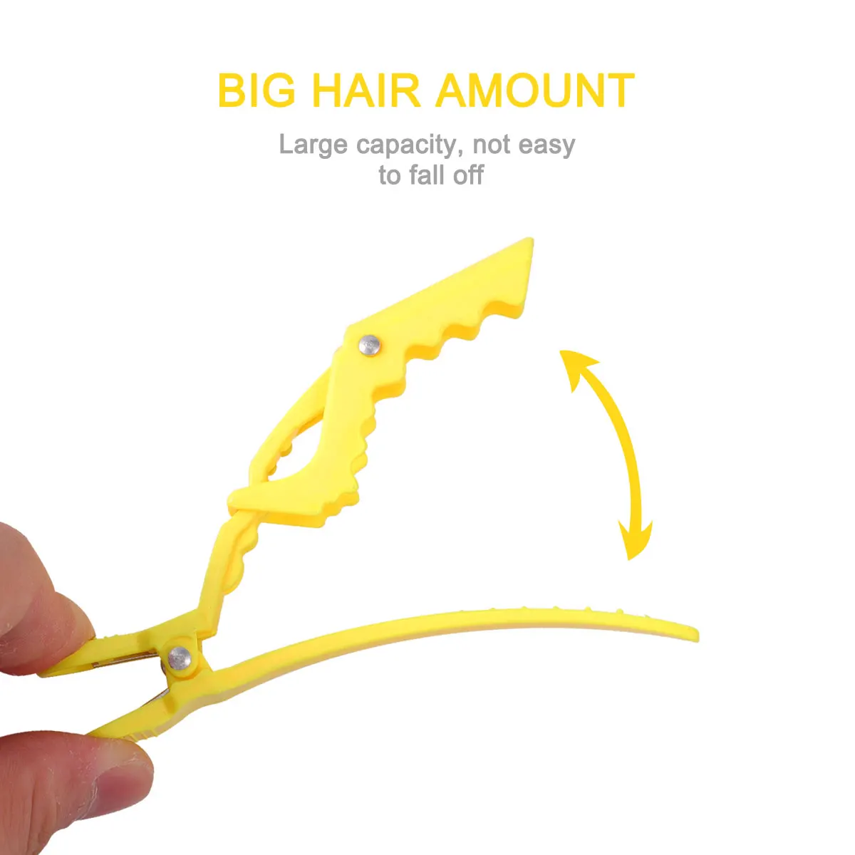 

15pcs Hairdressing Clips Lightweight Sturdy Easy Open Perfect Salon Home DIY Makeup Face Washing Styling Perm Accessories