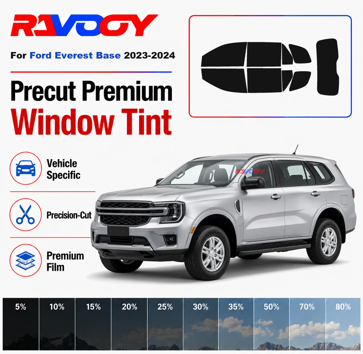 premium-precut-window-tint-kit-front-rear-windows-rear-windshield-for-ford-everest-base-2023-2024-complete-set-nano-ceramic-film