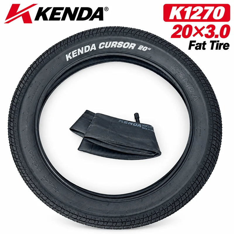 KENDA 20x3.0 16x4.0 Fatbike-Reifen mit Schlauch 76-406 E-Bike Elektrofahrrad Breiter Reifen – Detail 17