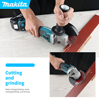 Makita DGA404 18V 125mm Brushless Lithium Electric Angle Grinder Rechargeable Cutting Machine High Power Polishing Machine