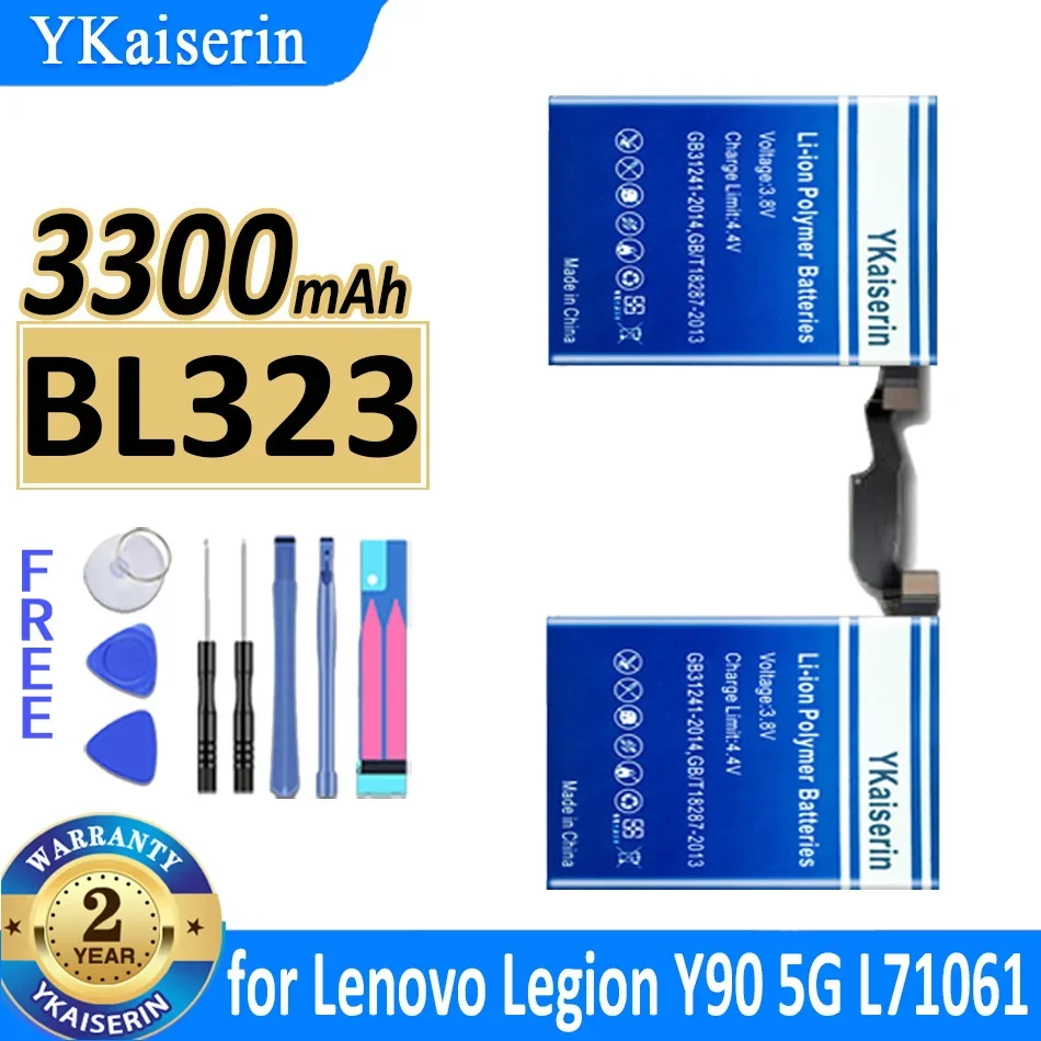 

Долговечная батарея для мобильного телефона BL323 для Lenovo Legion Y90 5G L71061 3300 мАч